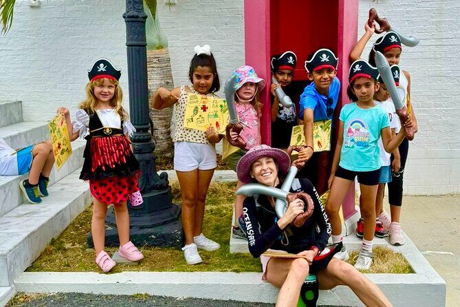 Children's Treasure Hunt Walking Tour - Games that Teach: Riddles, Stories, Role Play, and Sword Fighting