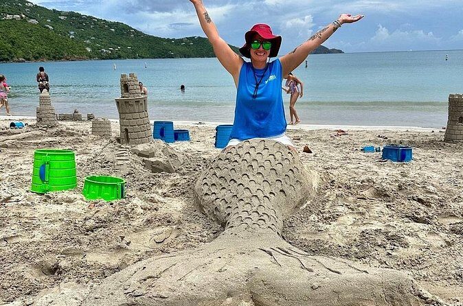 Create A Castle Sandcastle Lessons - The guide team: attentive instruction makes the difference