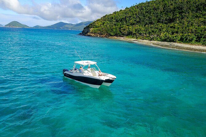 Full-Day Private Boat Charter from St. John or St. Thomas - A private charter on St. John and St. Thomas, without the big-boat chaos