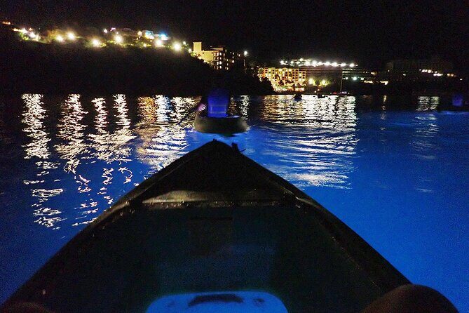 Glow Boats LED Night Kayak from Marriott Frenchman's Cove - What you’ll do during the 1 hour 15 minutes