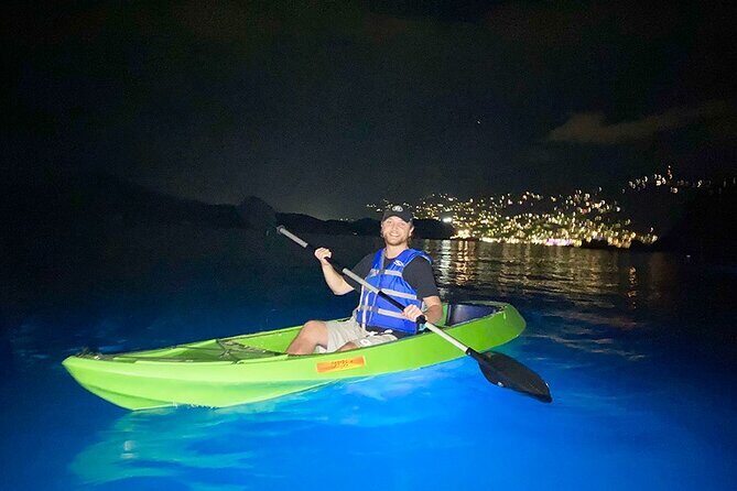 Glow Boats LED Night Kayak from Marriott Frenchman's Cove - Who should book this LED night kayak?