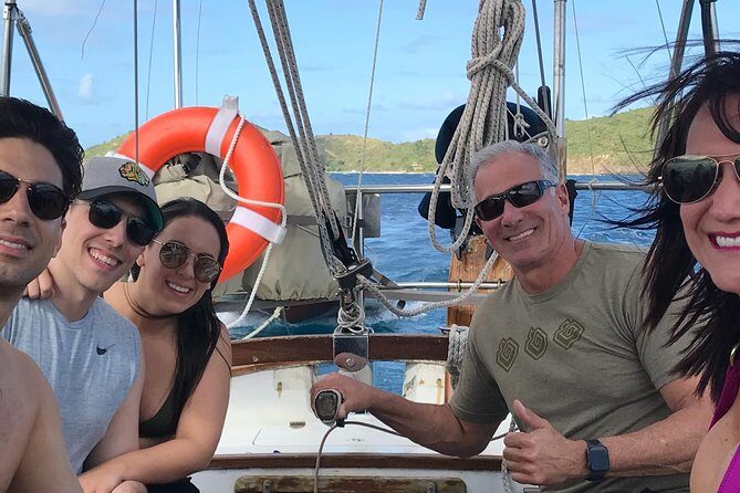 Learn to Sail - Sailing Lessons All Inclusive - The schedule you can count on: 10:00 am to back at Cruz Bay
