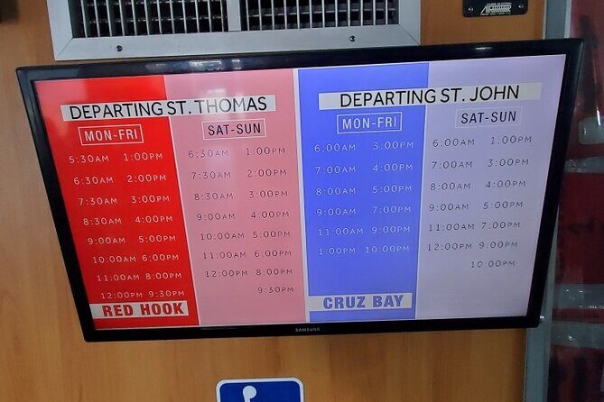 Paradise Taxi & Tours USVI- St. Thomas - Airport Transfer to Red Hook Ferry - The drive: comfort on a short hop to the ferry terminal