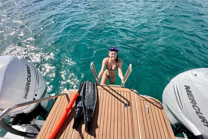 Private Luxury Catamaran Half Day Charter - Honeymoon Beach on Water Island: your choice of relaxed time