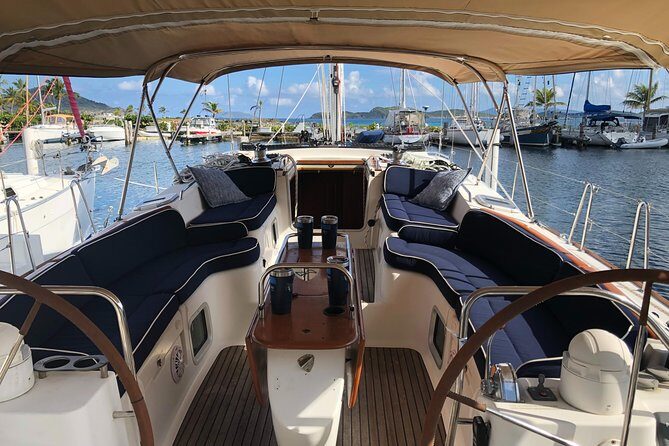 Private Sunset Sail, Open Bar, 12 Guests, Amazing Island Views - The sail segment: why Great St. James is more than a line on a map