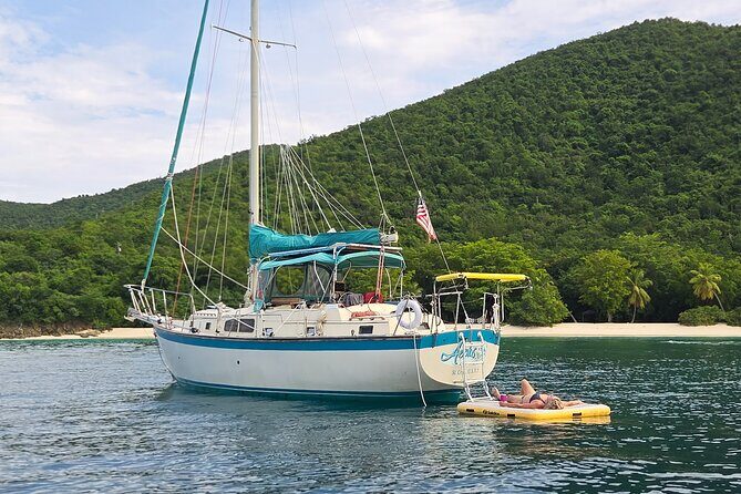 Sail and Snorkel Private Charter - Mid-Day Sail 1230pm to Sunset - How the crew builds your route across St Thomas and St John waters