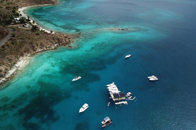 St. John Full-Day Lime Out Snorkel Taco Lunch & Open Bar - Westin - Afternoon Snorkeling and the Downwind Sail Home