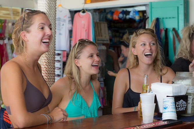 St. John Jost Van Dyke & Soggy Dollar Snorkel Sail with Breakfast - Westin - Happy hour on the way back: open bar without losing the views