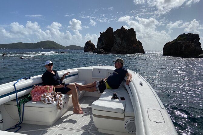 St Thomas Full-Day Boat Rental 37' Intrepid Powerboat - Your 8-Hour Day: How the Schedule Stays Flexible